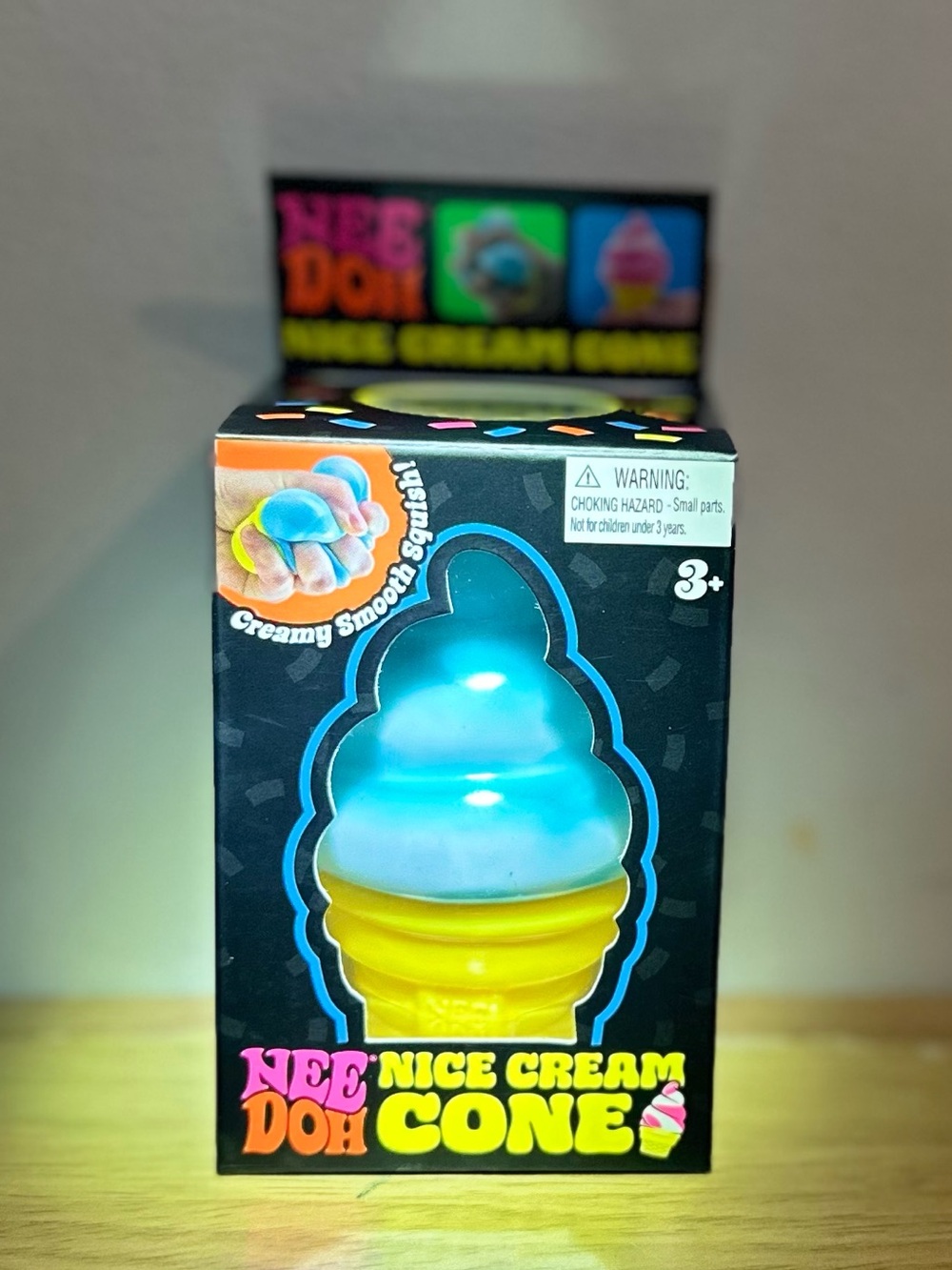 NeeDoh Nice Cream Cone - Blue NWT